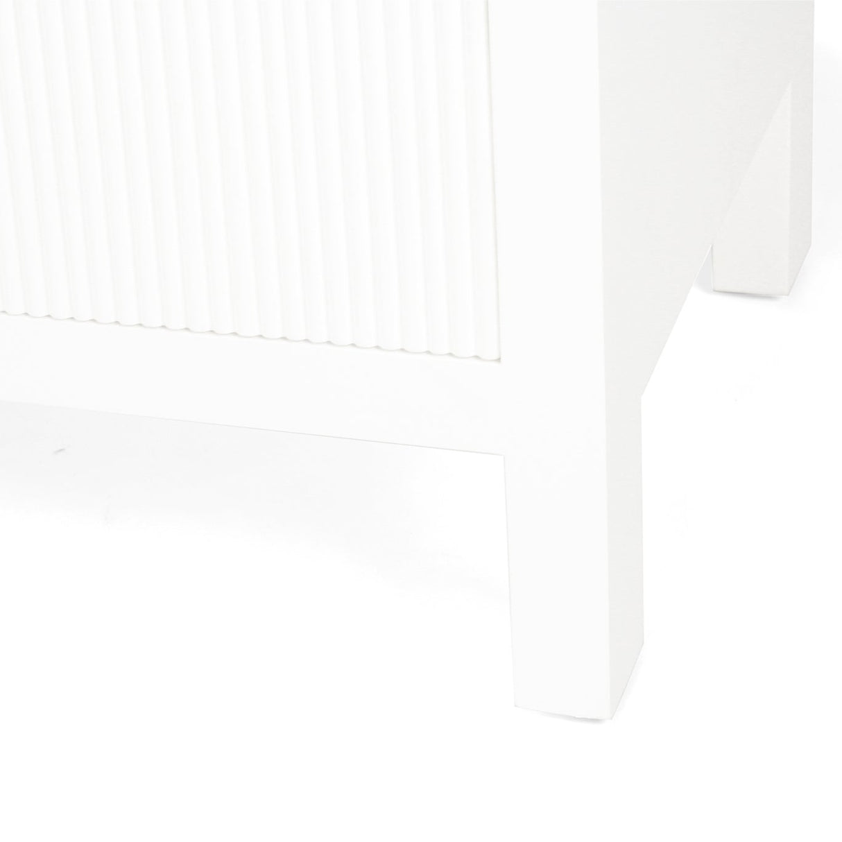 Aurelia Teak 2 Door Sideboard - 1.1m - White