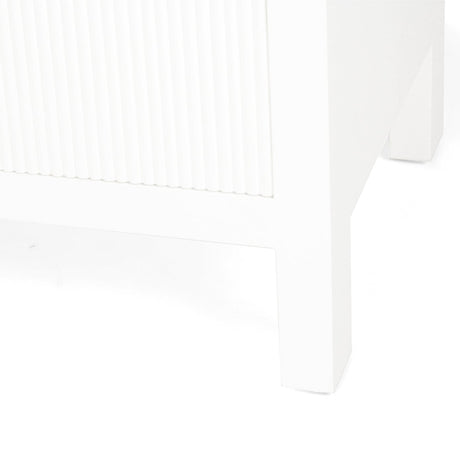 Aurelia Teak 2 Door Sideboard - 1.1m - White