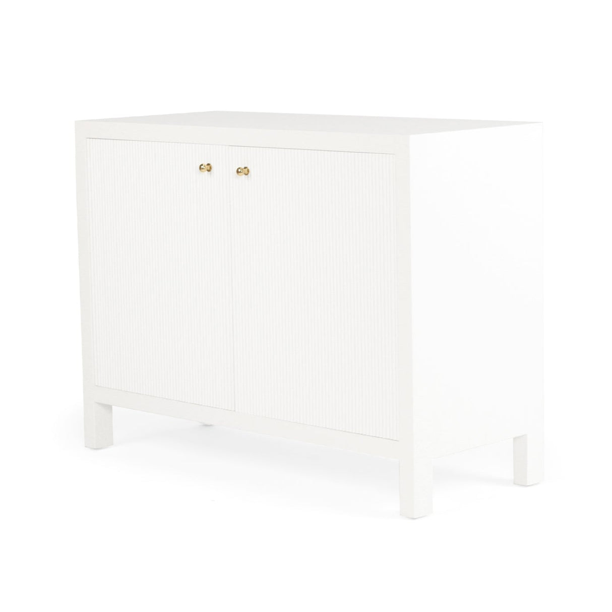 Aurelia Teak 2 Door Sideboard - 1.1m - White