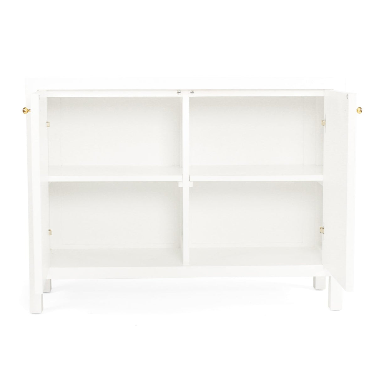 Aurelia Teak 2 Door Sideboard - 1.1m - White