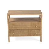 Aurelia Teak Nightstand - Natural - 0.8m