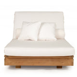 Ava Teak Outpost Sunlounger - 1m