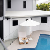 Ava Teak Outpost Sunlounger - 1m
