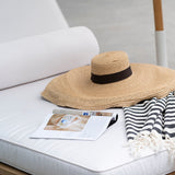 Ava Teak Outpost Sunlounger - 1m