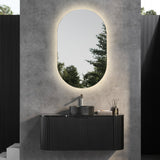 Avalon Wall Hung Vanity 1200mm (Single Bowl/Matte Black)