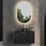 Avalon Wall Hung Vanity 600mm (Matte Black)