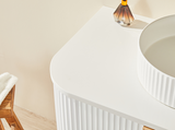 Avalon Wall Hung Vanity (Matte White)