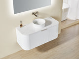 Avalon Wall Hung Vanity (Matte White)
