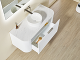 Avalon Wall Hung Vanity (Matte White)