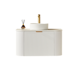 Avalon Wall Hung Vanity (Matte White)