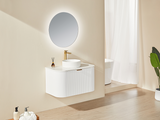 Avalon Wall Hung Vanity (Matte White)