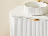 Avalon Wall Hung Vanity double bowl (Matte White) 