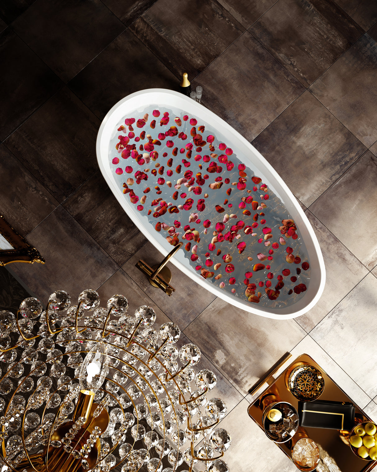 AVEO Freestanding Bathtub Overflow 1700MM