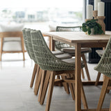 Avoca A-Grade teak Outdoor Dining Table – 2.4m