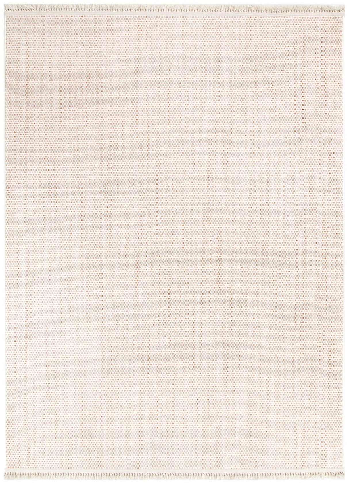 Berno Ivory Pink Loop Rug - B003