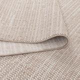 Berno Ivory Beige Loop Rug - B008