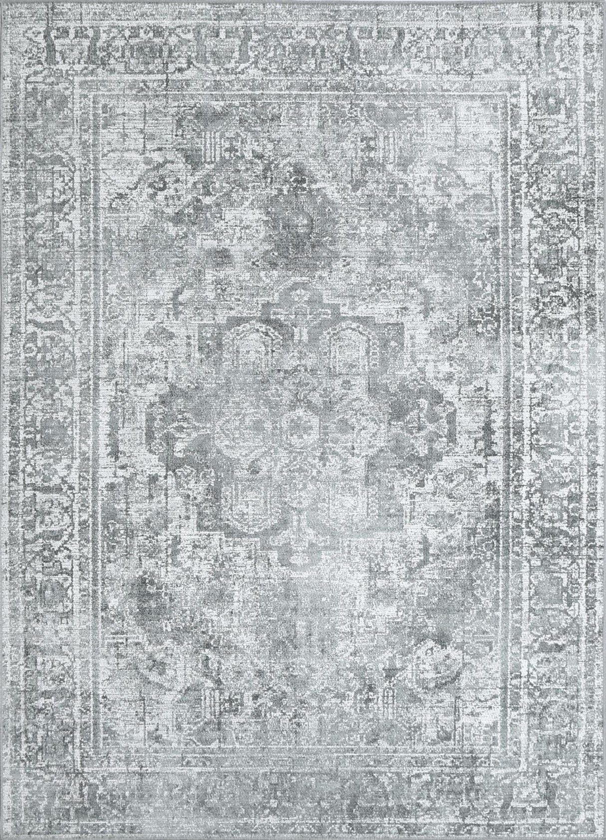 Babylon Arbela Charcoal Rug - VTL1011-00
