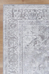 Babylon Arbela Grey Washable Rug - VTL1011-02