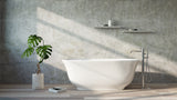 BADEN Freestanding Bathtub Overflow 1700mm/1500mm