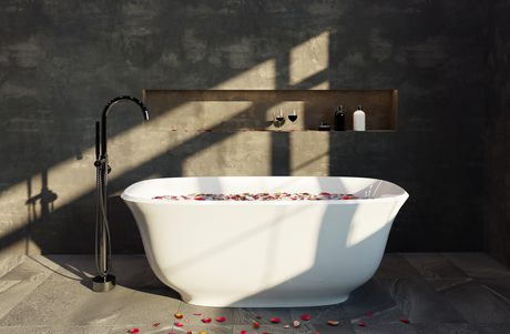 BADEN Freestanding Bathtub Overflow 1700mm/1500mm