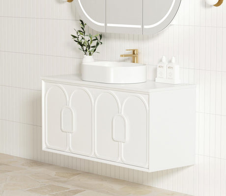 BALMORAL Mark II Wall Hung Vanity Matte White 