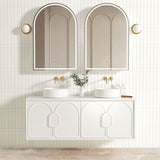 BALMORAL Mark II Wall Hung Vanity Matte White 