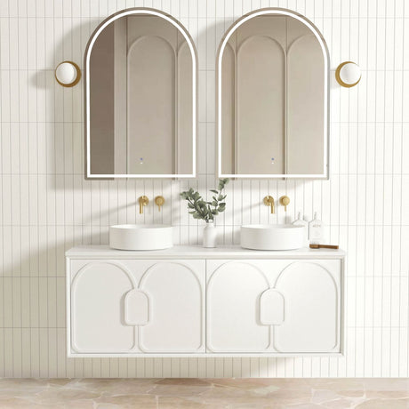 BALMORAL Mark II Wall Hung Vanity Matte White 