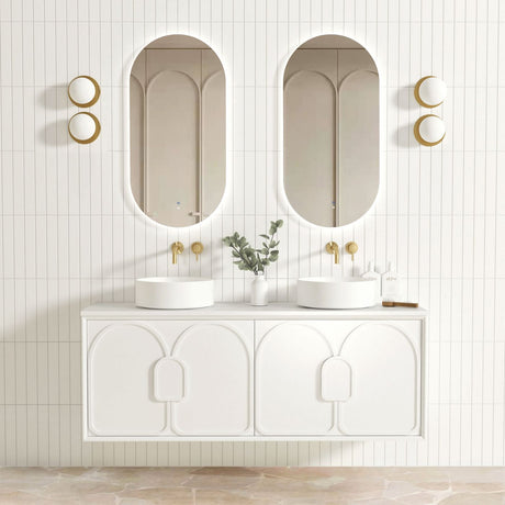 BALMORAL Mark II Wall Hung Vanity Matte White 