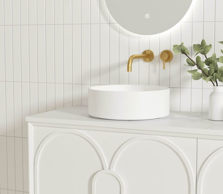 BALMORAL Mark II Wall Hung Vanity Matte White 