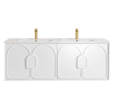 BALMORAL Mark II Wall Hung Vanity Matte White 