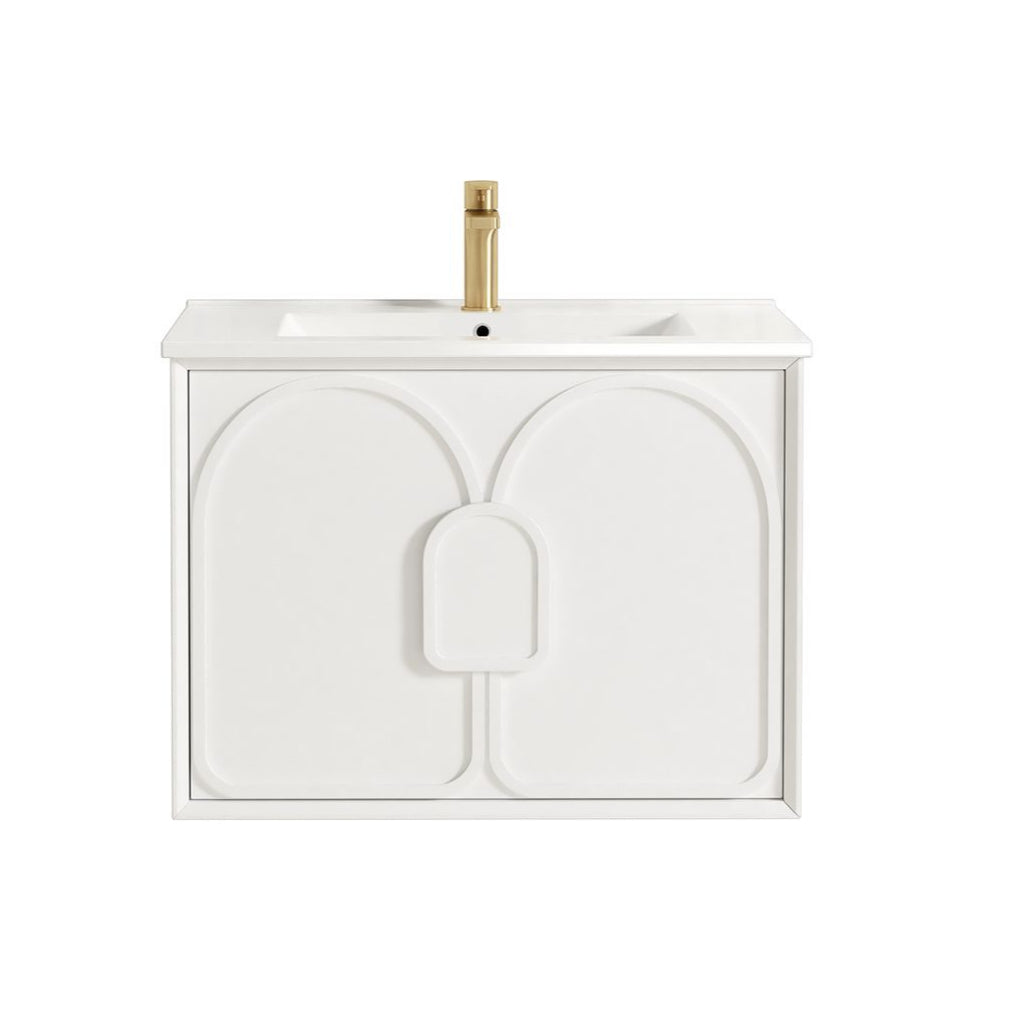 BALMORAL Mark II Wall Hung Vanity Matte White 