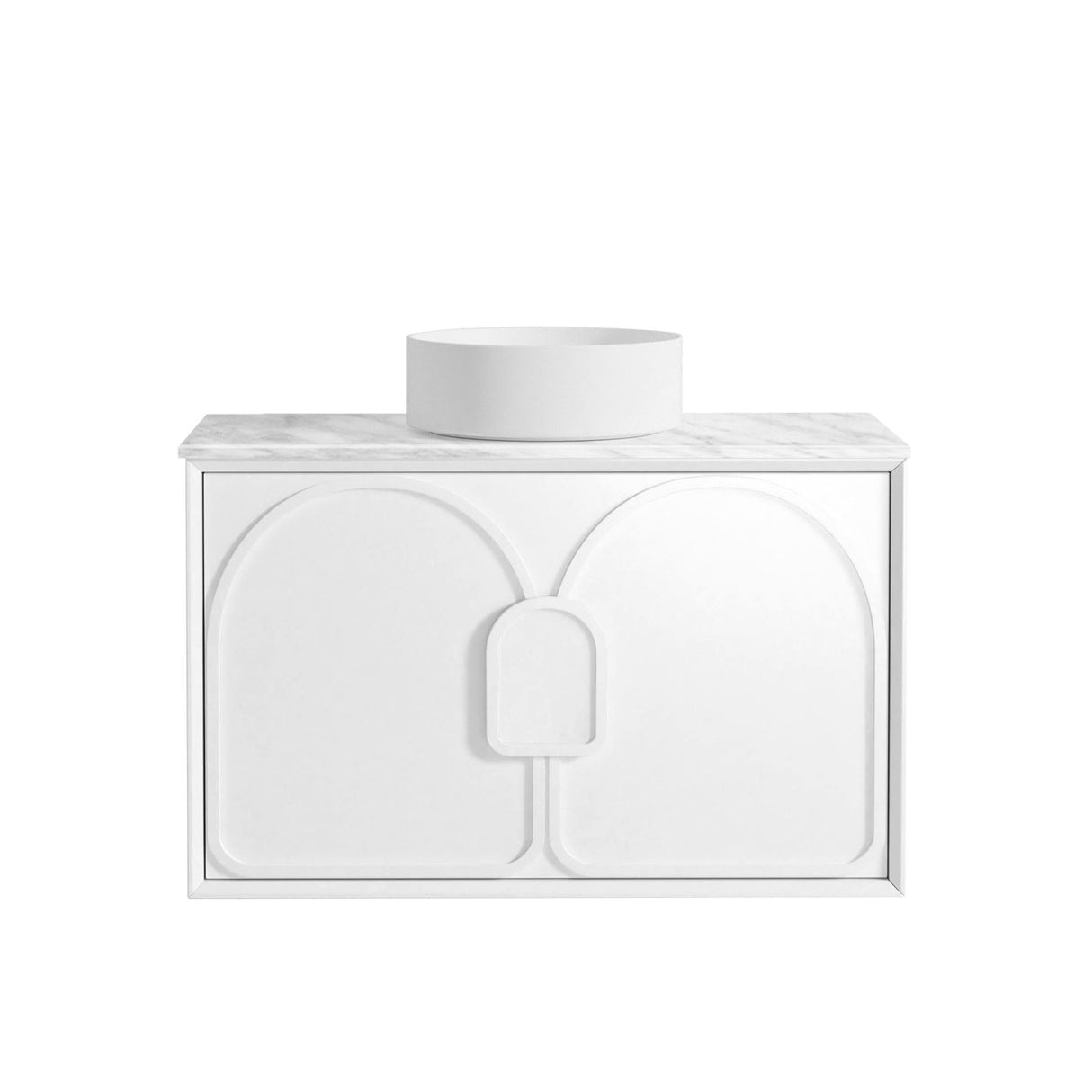 BALMORAL Mark II Wall Hung Vanity Matte White (All Sizes)