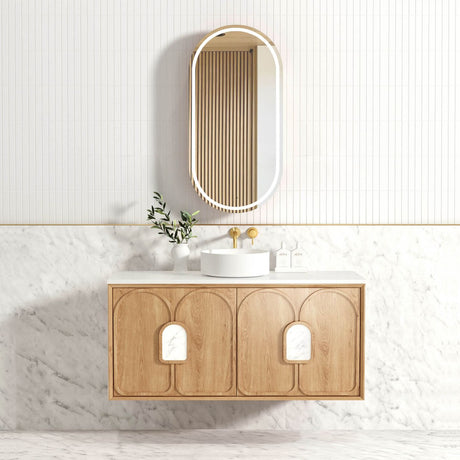 BALMORAL Mark II Wall Hung Vanity Woodland Oak