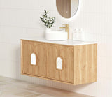 BALMORAL Mark II Wall Hung Vanity Woodland Oak