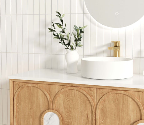 BALMORAL Mark II Wall Hung Vanity Woodland Oak