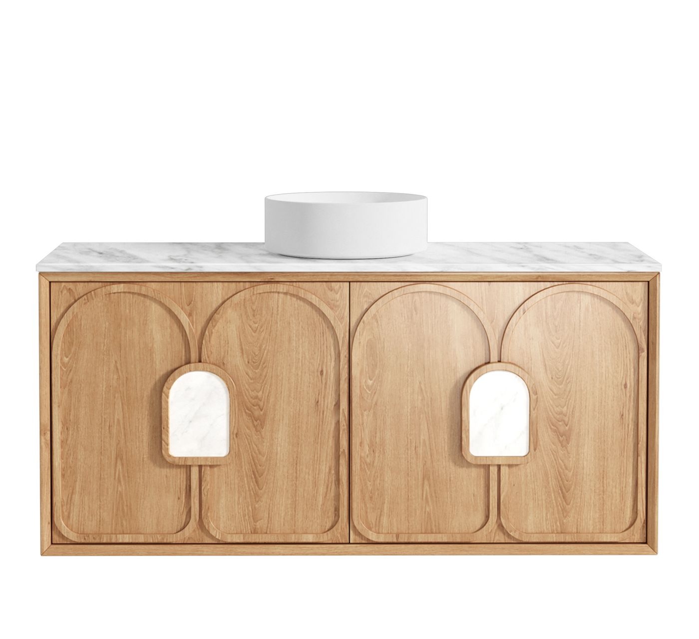 BALMORAL Mark II Wall Hung Vanity Woodland Oak