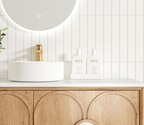 BALMORAL Mark II Wall Hung Vanity Woodland Oak