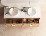 BALMORAL Mark II Wall Hung Vanity Woodland Oak