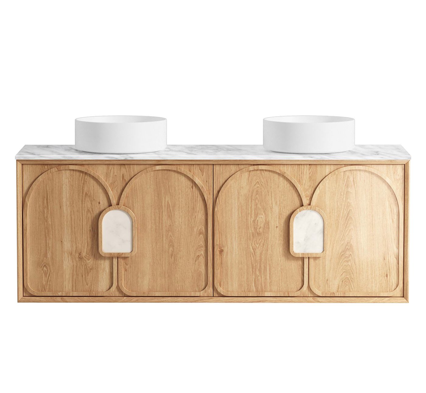BALMORAL Mark II Wall Hung Vanity Woodland Oak