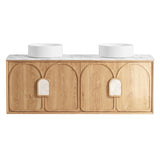 BALMORAL Mark II Wall Hung Vanity Woodland Oak
