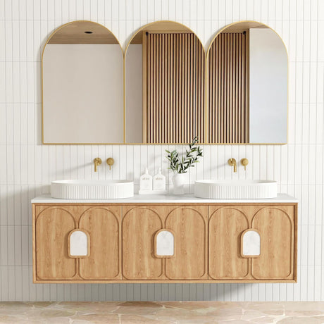 BALMORAL Mark II Wall Hung Vanity Woodland Oak