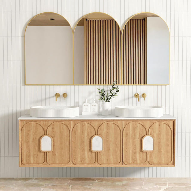 BALMORAL Mark II Wall Hung Vanity Woodland Oak