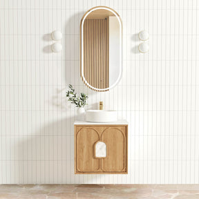 BALMORAL Mark II Wall Hung Vanity Woodland Oak