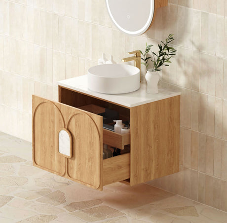 BALMORAL Mark II Wall Hung Vanity Woodland Oak