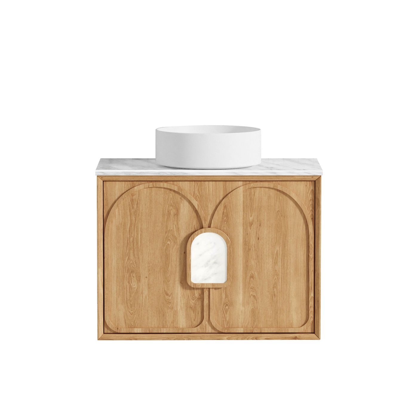 BALMORAL Mark II Wall Hung Vanity Woodland Oak
