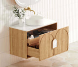 BALMORAL Mark II Wall Hung Vanity Woodland Oak
