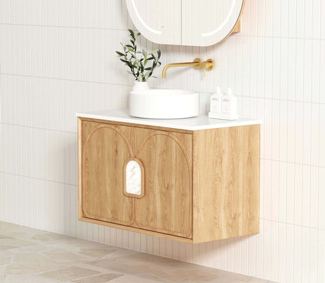 BALMORAL Mark II Wall Hung Vanity Woodland Oak