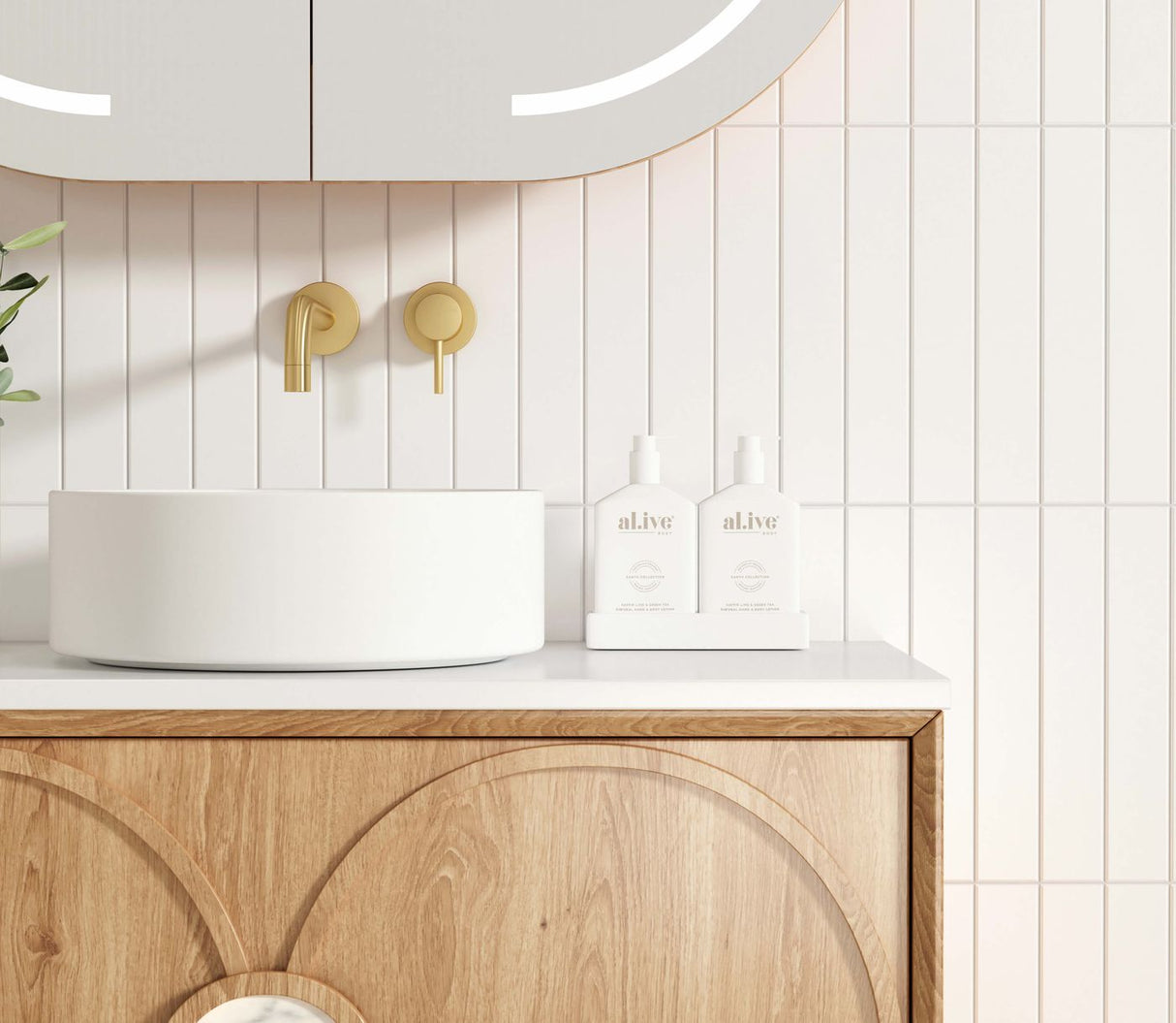 BALMORAL Mark II Wall Hung Vanity Woodland Oak