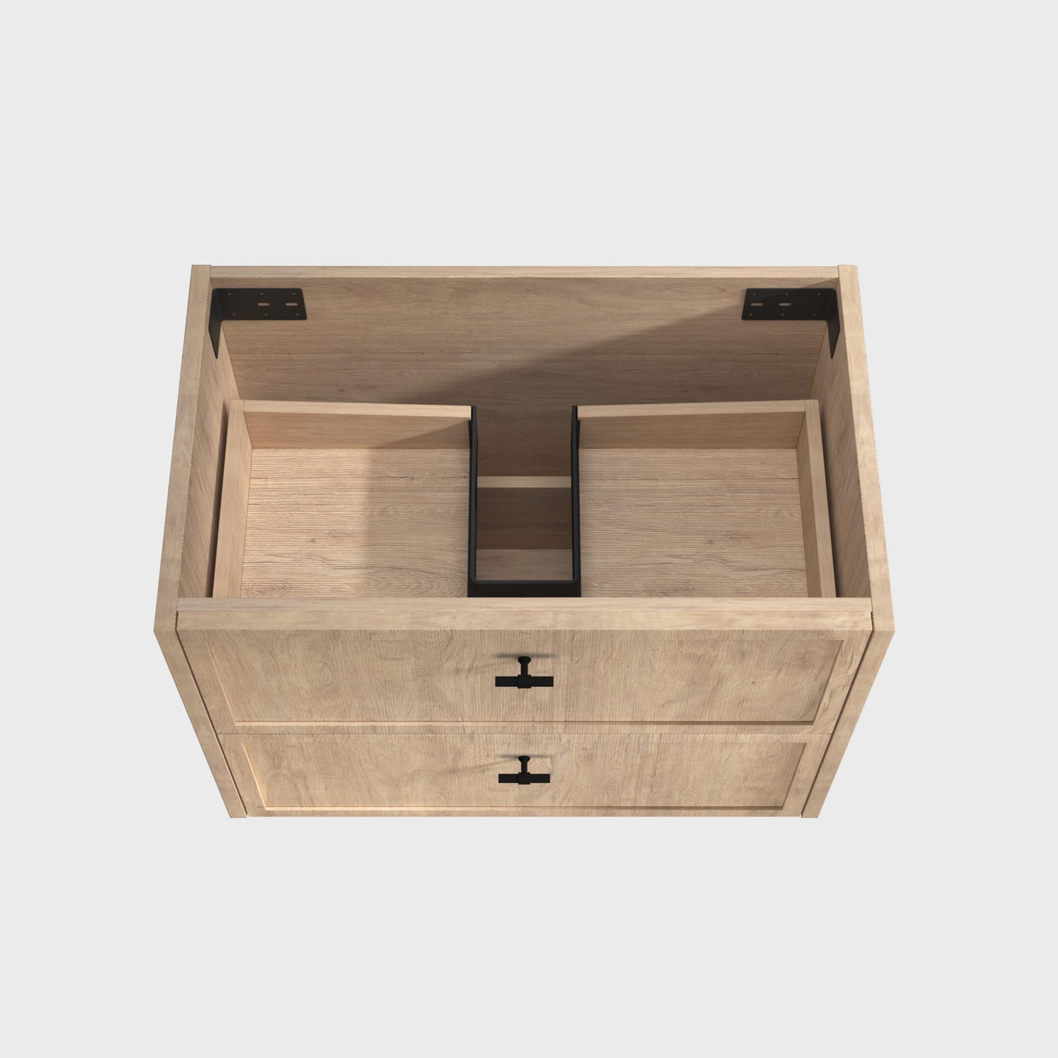 Riva Banff Wall Hung Vanity Coastal Oak (All Sizes)