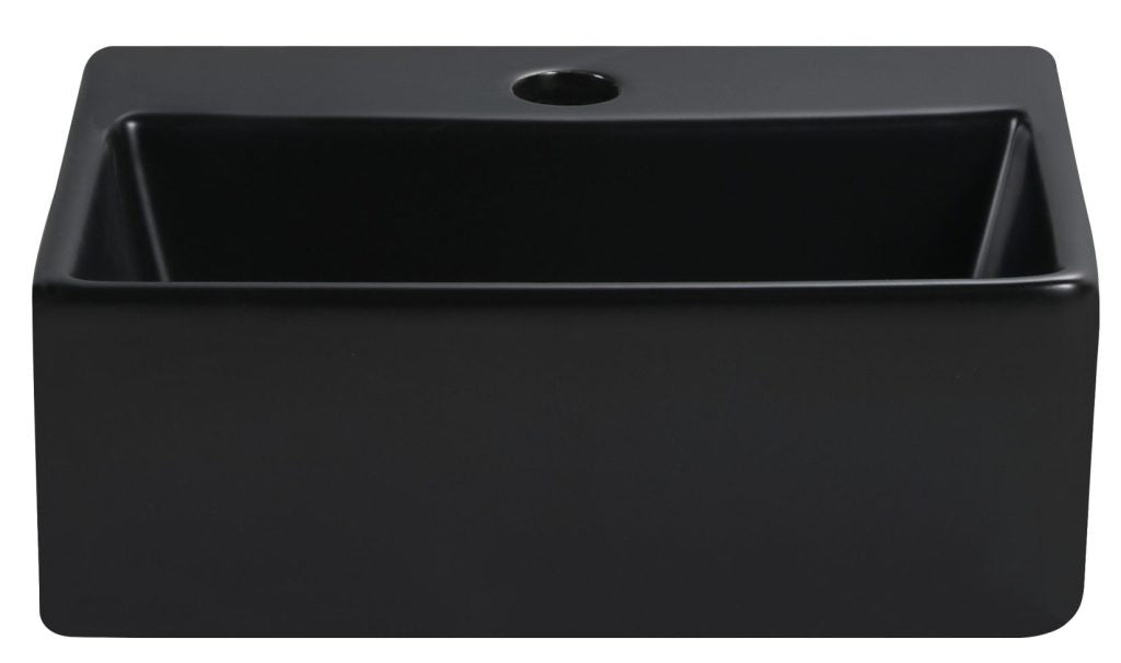 Lexi Basin 330 x 290mm (Black)- Clearance